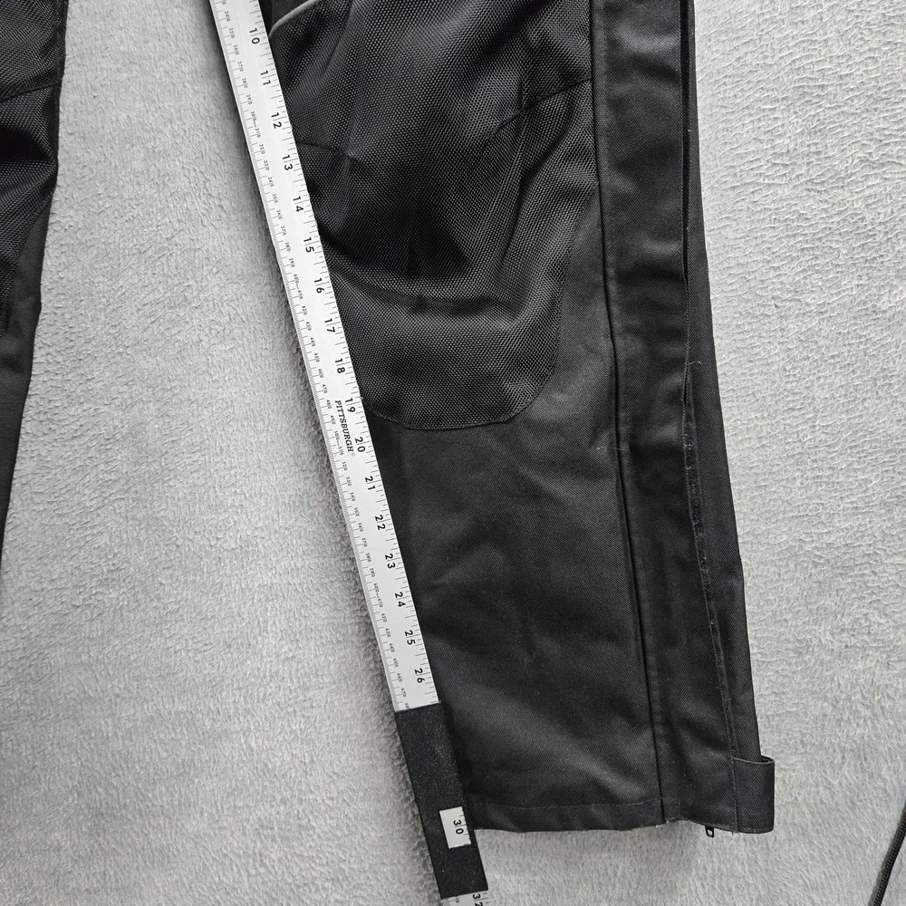 BILT Men Pants 32 Black BLW 13 Motorcycle Pants Storm Waterproof Zipper 30